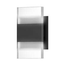 Load image into Gallery viewer, Baya LED Wall Light in Black (2 X Short Panels).
