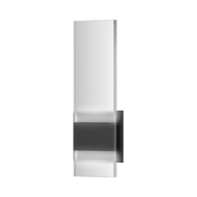 Load image into Gallery viewer, Baya LED Wall Light in Black (1 X Long Panel and 1 X Short Panel).
