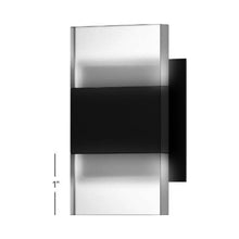 Load image into Gallery viewer, Baya LED Wall Light - line drawing.
