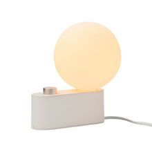 Load image into Gallery viewer, Alumina Table Lamp in Chalk White.
