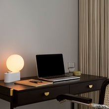 Load image into Gallery viewer, Alumina Table Lamp in living room.
