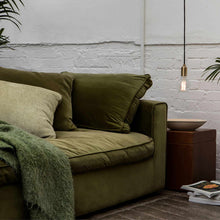 Load image into Gallery viewer, Elva Medium Base G30 Type LED Bulb in living room.
