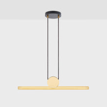 Load image into Gallery viewer, Kilter LED Pendant Light in Detail.
