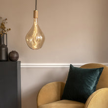 Load image into Gallery viewer, Knuckle Pendant Light in living room.
