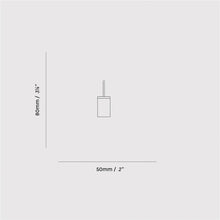 Load image into Gallery viewer, Knuckle Pendant Light - line drawing.
