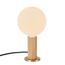 Load image into Gallery viewer, Knuckle Sphere IV Table Lamp in Oak.
