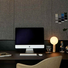 Load image into Gallery viewer, Knuckle Sphere IV Table Lamp in living room.
