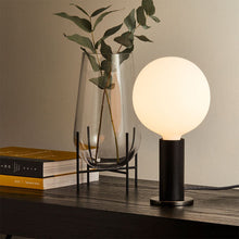 Load image into Gallery viewer, Knuckle Sphere IV Table Lamp in Detail.
