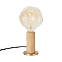 Load image into Gallery viewer, Knuckle Voronoi I Table Lamp in Oak.
