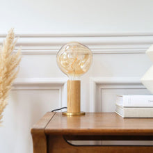 Load image into Gallery viewer, Knuckle Voronoi I Table Lamp in living room.
