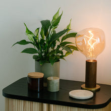 Load image into Gallery viewer, Knuckle Voronoi I Table Lamp in living room.
