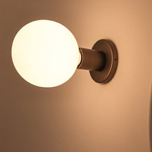 Load image into Gallery viewer, Lochan Sphere III Outdoor Wall Light in Detail.
