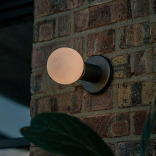 Load image into Gallery viewer, Lochan Sphere III Outdoor Wall Light in Detail.
