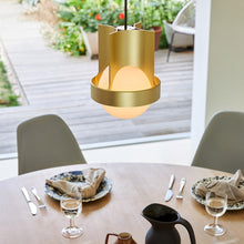 Load image into Gallery viewer, Loop Pendant Light in dining room.
