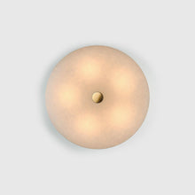 Load image into Gallery viewer, Magma Semi Flush Mount Ceiling Light in Detail.
