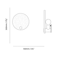 Load image into Gallery viewer, Magma Wall Light - line drawing.
