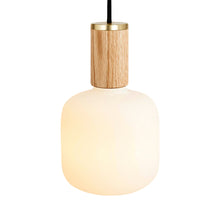 Load image into Gallery viewer, Oblo Pendant Light in Oak.
