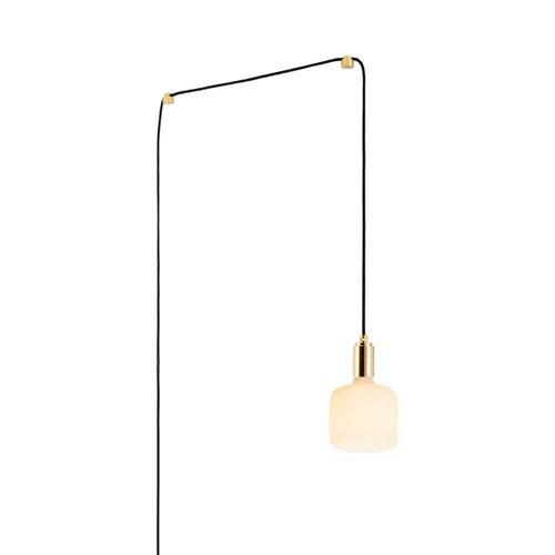 Oblo Plug-In Pendant Light.