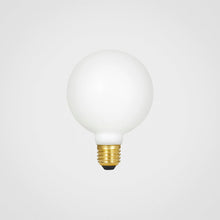 Load image into Gallery viewer, Sphere III Medium Base G31 Type LED Bulb in Detail.

