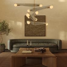 Load image into Gallery viewer, Sycamore Chandelier in living room.
