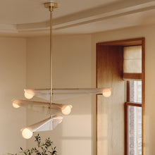 Load image into Gallery viewer, Sycamore Chandelier in Detail.
