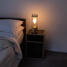 Load image into Gallery viewer, The Muse LED Portable Table Lamp in bedroom.
