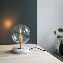 Load image into Gallery viewer, Totem I Candelabra Base T8 Type LED Bulb in living room.
