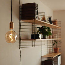 Load image into Gallery viewer, Voronoi I Pendant Light in living room.
