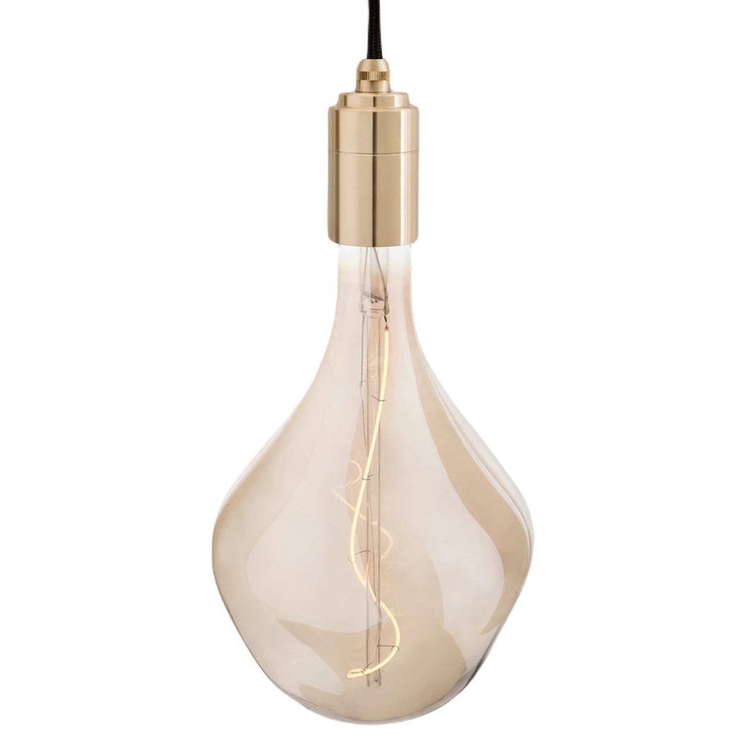 Voronoi II Pendant Light in Brass.
