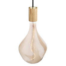 Load image into Gallery viewer, Voronoi II Pendant Light in Oak.
