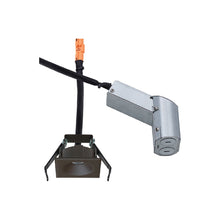 Load image into Gallery viewer, ENTRA Niche 2-Inch Square LED Fixed Downlight Recessed Housing in Detail.
