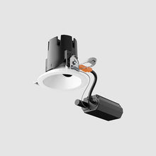 Load image into Gallery viewer, Entra CL 3-Inch Round Non-IC Rated LED Adjustable Remodel Recessed Housing in Detail.

