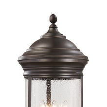 Load image into Gallery viewer, Amherst Outdoor Post Light in Detail.
