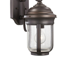 Load image into Gallery viewer, Amherst Outdoor Wall Light in Detail.
