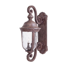 Load image into Gallery viewer, Ardmore Outdoor Wall Light in Vintage Rust (24.5-Inch).
