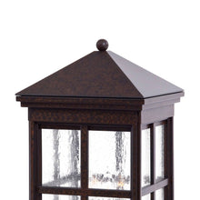 Load image into Gallery viewer, Berkeley Outdoor Pier Mount Light in Detail.
