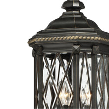 Load image into Gallery viewer, Bexley Manor Outdoor Post Light in Detail.
