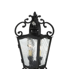 Load image into Gallery viewer, Brixton Ivey Outdoor Post Light in Detail.
