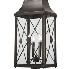 Load image into Gallery viewer, De Luz Outdoor Post Light in Detail.
