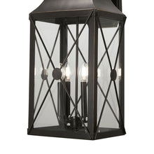 Load image into Gallery viewer, De Luz Outdoor Wall Light in Detail.
