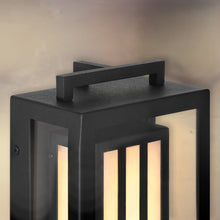Load image into Gallery viewer, Eastly Outdoor LED Wall Light in Detail.
