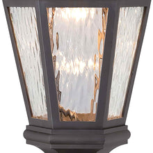 Load image into Gallery viewer, Hanford Pointe Outdoor LED Post Light in Detail.
