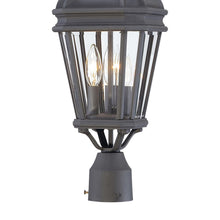 Load image into Gallery viewer, Harrison Outdoor Post Light in Detail.
