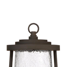 Load image into Gallery viewer, Haverford Grove Outdoor Post Light in Detail.
