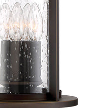 Load image into Gallery viewer, Highland Ridge Outdoor Post Light in Detail.
