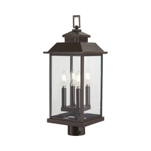 Load image into Gallery viewer, Miner&#39;s Loft Outdoor Post Light.

