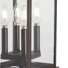 Load image into Gallery viewer, Miner&#39;s Loft Outdoor Post Light in Detail.
