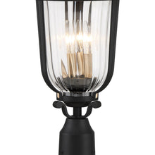 Load image into Gallery viewer, Peale Street Outdoor Post Light in Detail.
