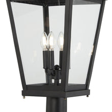 Load image into Gallery viewer, Savannah Outdoor Post Light in Detail.
