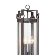 Load image into Gallery viewer, Somerset Lane Outdoor Post Light in Detail.
